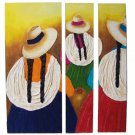 Triptych Painting Cholita II