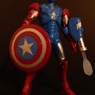 MARVEL LEGENDS LOOSE  IRON MAN MOVIE FIGURE CONCEPT CAPTAIN AMERICA ARMOUR
