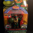 TMNT TEENAGE MUTANT NINJA TURTLES MOC 2003 TURTLE TITAN MIKE WITH DVD