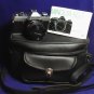 Vtg Minolta XG-1 35mm SLR Film Camera w/MD Rokkor-X 45mm 1:2 Lens plus extra's!
