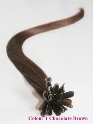 200 Strands Prebonded U-tip Remy Human Hair Extension #4