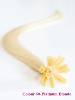 200 Strands Prebonded U-tip Remy Human Hair Extension #60