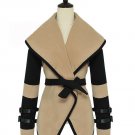 Lapel Belted Ladies Jacket