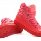 Candy Colour Hip Hop High Top Skateboard Trainer- Pink