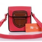 Fashion Mini Shield PU Leather Handbag Shoulder Bag Ladies Sling