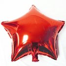 STAR Red Color Helium Quality 19" Balloon w Stick lot of 5 for PARTY WEDDING #1002X5