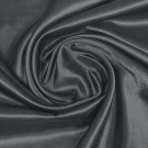 Dark Grey Polyester Satin dress Lining Fabric #pst-19