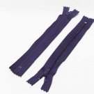 Dull Grappa 7" inches Closed End Nylon Zippers 10 pcs #7"zip-476 X10