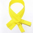 Vivid Yellow 16" / 41cm. Closed End Coil Invisible Zippers by 10 pcs #YiSin-640-16inX10