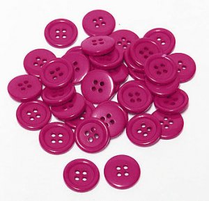# 187 Azalea 7/8" 23mm sz36 Plastic Coat Shirt Button per 10 buttons #ct-btn-sz36-X10