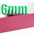 #176 Virtual Pink Color 16mm Wide 5 Yards Craft Grosgrain Ribbon #6600-X5 Yards