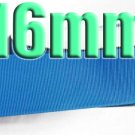 #327 Aegean Blue Color 16mm Wide 5 Yards Craft Grosgrain Ribbon #6600-X5 Yards