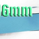 #328 lsland Blue Color 16mm Wide 5 Yards Craft Grosgrain Ribbon #6600-X5 Yards