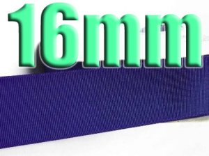 #329 Cobalt Color 16mm Wide 5 Yards Craft Grosgrain Ribbon #6600-X5 Yards