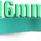 #343 Tornado Blue Color 16mm Wide 5 Yards Craft Grosgrain Ribbon #6600-X5 Yards