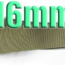 #569 Deep Sage Color 16mm Wide 5 Yards Craft Grosgrain Ribbon #6600-X5 Yards