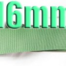 #577 Sage Green Color 16mm Wide 5 Yards Craft Grosgrain Ribbon #6600-X5 Yards