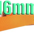 #668 Tangerine Color 16mm Wide 5 Yards Craft Grosgrain Ribbon #6600-X5 Yards