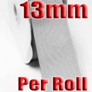 Shell Grey  Color #007 Grosgrain Ribbon Wholesale 13mm 100 Yards per Roll #6600XR