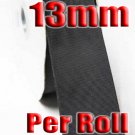 Charcoal Color #077 Grosgrain Ribbon Wholesale 13mm 100 Yards per Roll #6600XR