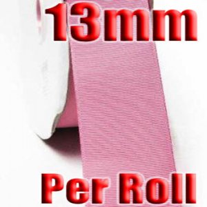 Wild Rose Color #149 Grosgrain Ribbon Wholesale 13mm 100 Yards per Roll #6600XR