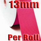 Shocking Pink Color #175Grosgrain Ribbon Wholesale 13mm 100 Yards per Roll #6600XR