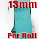 Misty Turquoise Color #317 Grosgrain Ribbon Wholesale 13mm 100 Yards per Roll #6600XR