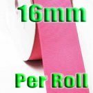 Hot Pink Color #156 Grosgrain Ribbon Wholesale 16mm 100 Yards per Roll #6600XR