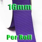 Regal Purple Color #470 Grosgrain Ribbon Wholesale 16mm 100 Yards per Roll #6600XR