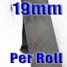 Metal Grey Color #017 Grosgrain Ribbon Wholesale 19mm 100 Yards per Roll #6600XR for Wedding Decorate