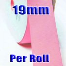 Geranium Pink Color #155 Grosgrain Ribbon Wholesale 19mm 100 Yards per Roll #6600XR for Wedding Decorate