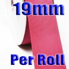 Camellia Rose Color #157 Grosgrain Ribbon Wholesale 19mm 100 Yards per Roll #6600XR for Wedding Decorate