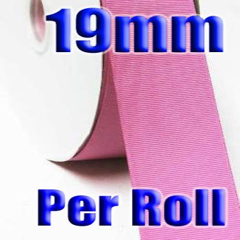 Rose Bloom Color #182 Grosgrain Ribbon Wholesale 19mm 100 Yards per Roll #6600XR for Wedding Decorate