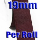 Burgundy Color #277 Grosgrain Ribbon Wholesale 19mm 100 Yards per Roll #6600XR for Wedding Decorate