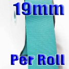 Misty Turquoise Color #317 Grosgrain Ribbon Wholesale 19mm 100 Yards per Roll #6600XR for Wedding Decorate