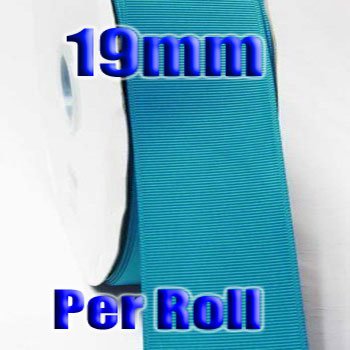 Methyl Blue Color #326 Grosgrain Ribbon Wholesale 19mm 100 Yards per Roll #6600XR for Wedding Decorate