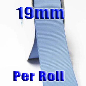 French Blue Color #332 Grosgrain Ribbon Wholesale 19mm 100 Yards per Roll #6600XR for Wedding Decorate