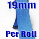 Capri Blue Color #337 Grosgrain Ribbon Wholesale 19mm 100 Yards per Roll #6600XR for Wedding Decorate