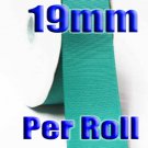 Tornado Blue Color #343 Grosgrain Ribbon Wholesale 19mm 100 Yards per Roll #6600XR for Wedding Decorate