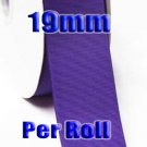 Regal Purple Color #470 Grosgrain Ribbon Wholesale 19mm 100 Yards per Roll #6600XR for Wedding