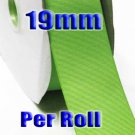 Green Flash Color #555 Grosgrain Ribbon Wholesale 19mm 100 Yards per Roll #6600XR for Wedding