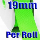 Acid Green Color #556 Grosgrain Ribbon Wholesale 19mm 100 Yards per Roll #6600XR for Wedding