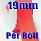 Neon Orange Color #600 Grosgrain Ribbon Wholesale 19mm 100 Yards per Roll #6600XR for Wedding