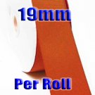 Mandarin Orange Color #765 Grsograin Ribbon Wholesale 19mm 100 Yards per Roll #6600XR for Wedding