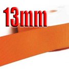 #761 Autumn Orange Color 13mm Wide 5 Yards Grosgrain Ribbon #6600-X5 Yards for Craft