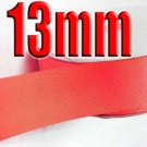 #600 SNeon Orange Color 13mm Wide 5 Yards Grosgrain Ribbon #6600-X5 Yards for Craft