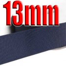 #370 Navy Color 13mm Wide 5 Yards Grosgrain Ribbon #6600-X5 Yards for Craft