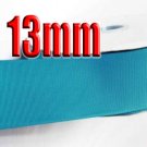 #326 Methyl Blue Color 13mm Wide 5 Yards Grosgrain Ribbon #6600-X5 Yards for Craft