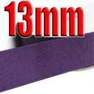 #285 Plum Color 13mm Wide 5 Yards Grosgrain Ribbon #6600-X5 Yards for Craft