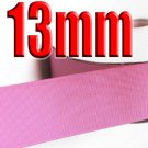 #182 Rose Bloom Color 13mm Wide 5 Yards Grosgrain Ribbon #6600-X5 Yards for Craft
